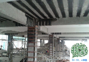 鸠江柱包钢加固